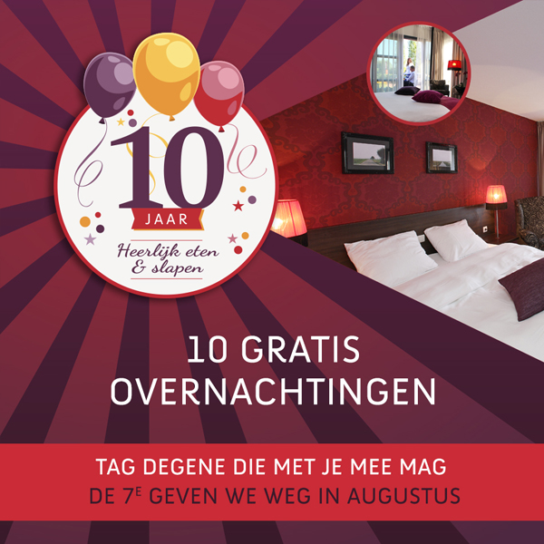 hotel-mijdrecht-FB-post-overnachtiging-winnaar